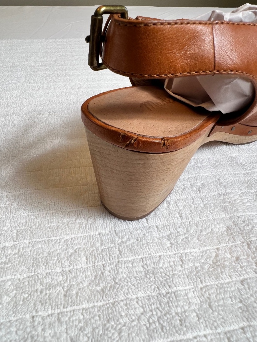Madewell Mario Slingback Leather Clogs - Picture 12 of 15